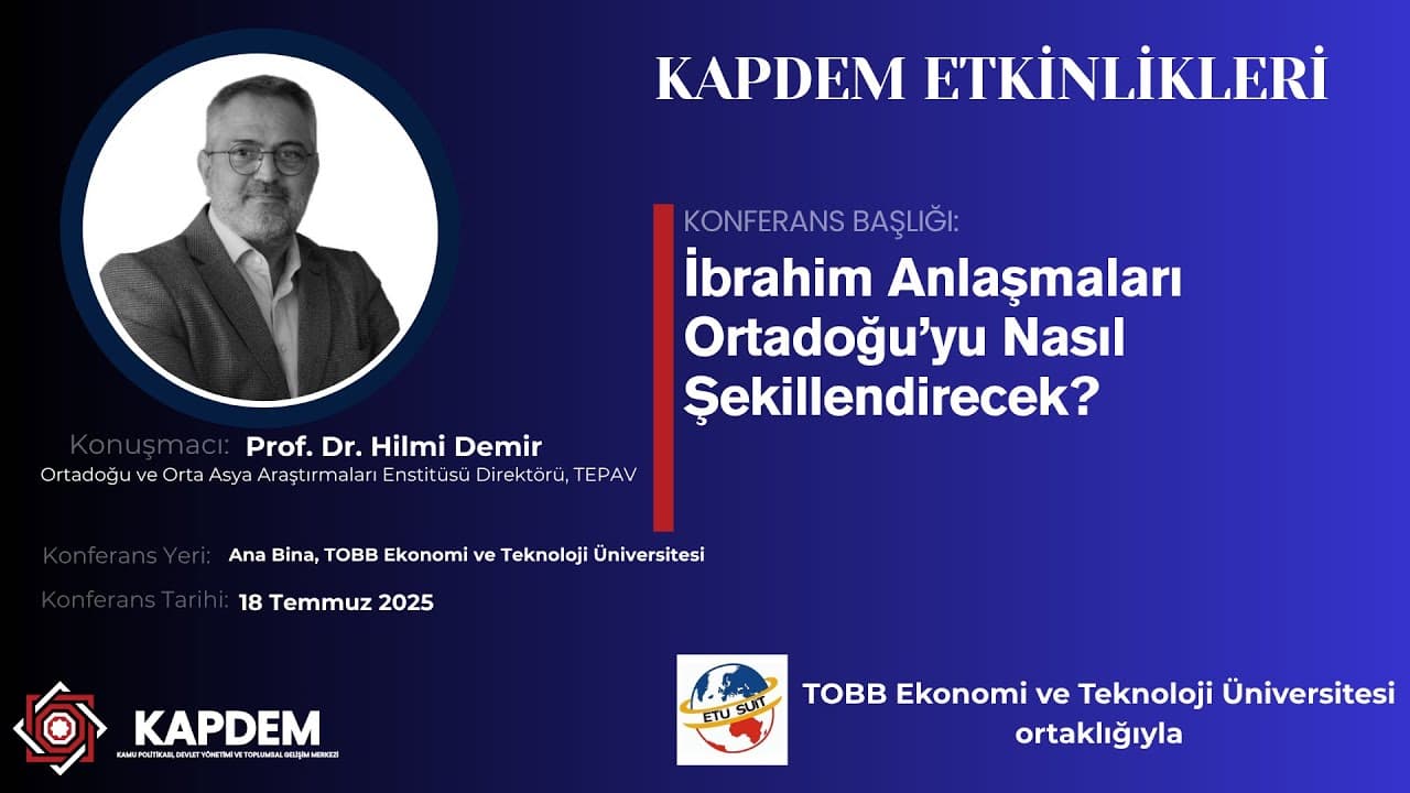İbrahim Anlaşmaları Ortadoğu'yu Nasıl Şekillendirecek?